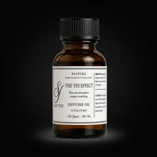 The Yes Effect Diffuser Oil – black background
