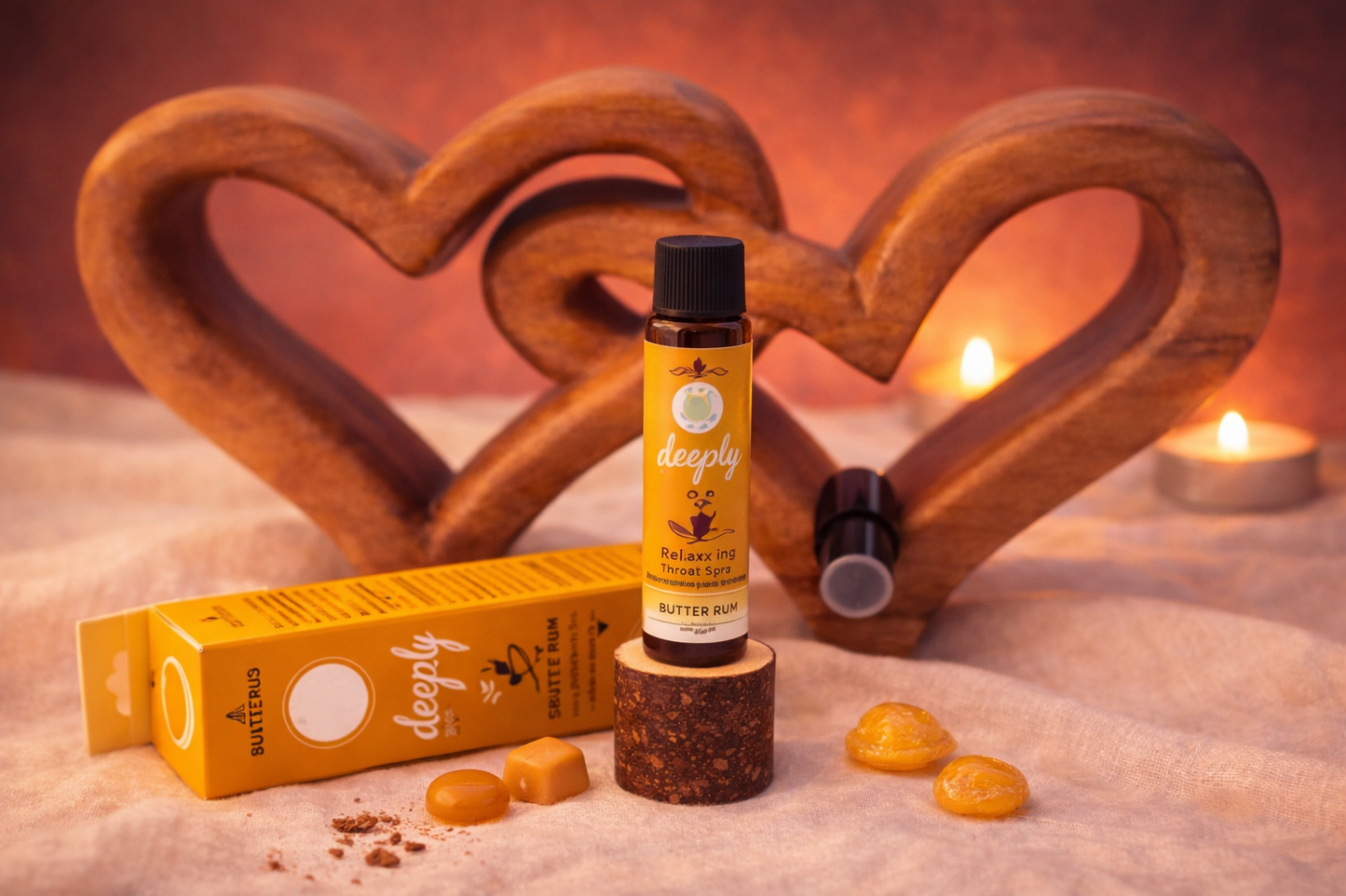 Deeply Love You Throat Relaxing Spray — Butter Rum
