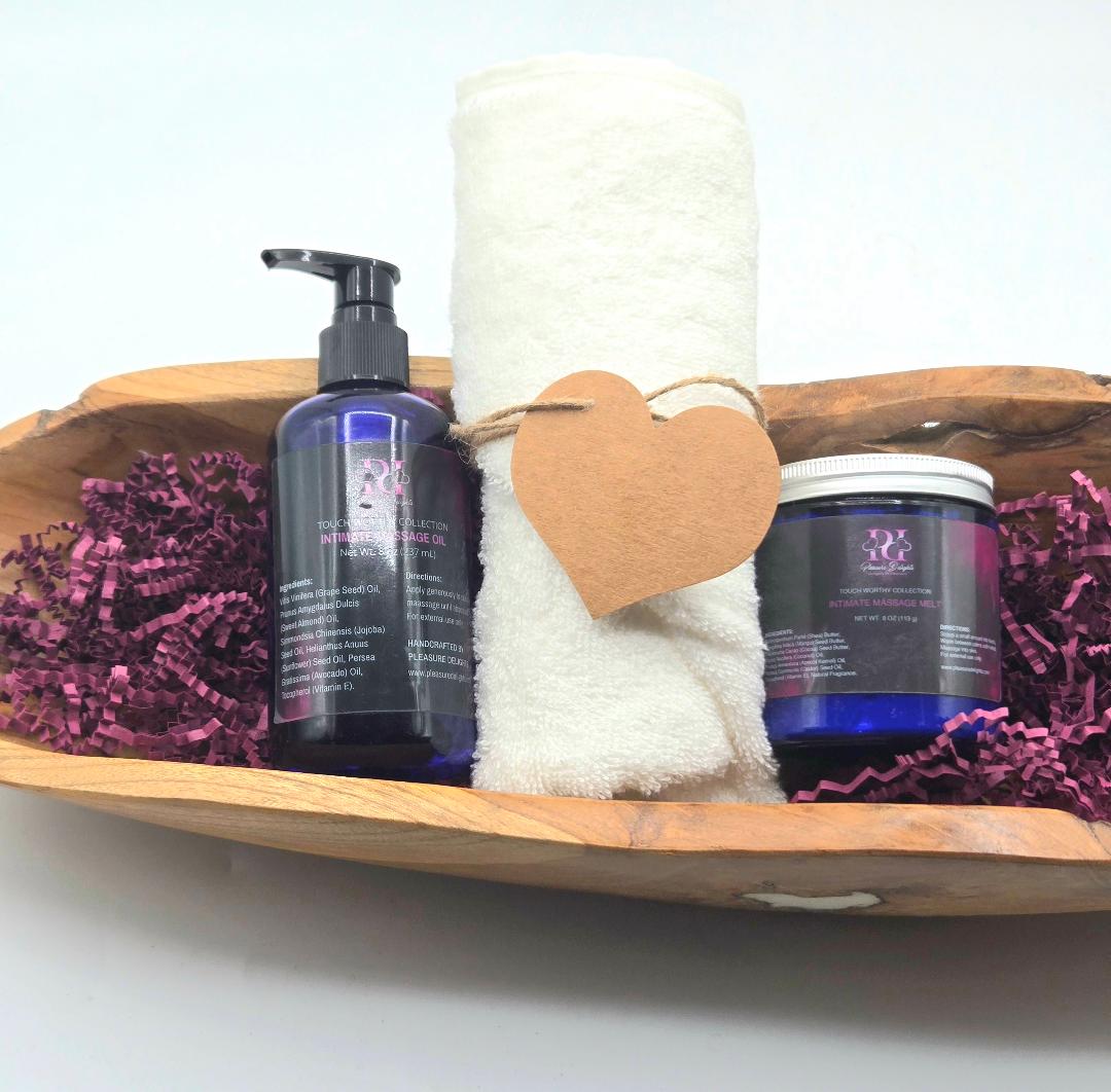 The Touch Worthy Duet: Complete Intimacy Set (8oz + 8oz)