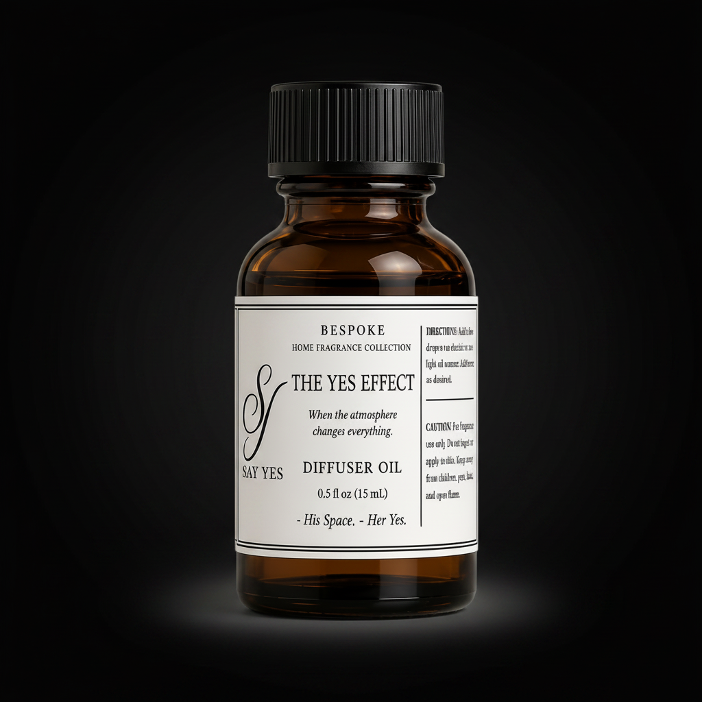 The Yes Effect Diffuser Oil – black background